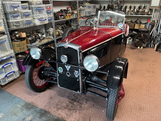 British Classic cars MG TA 1937